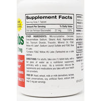 Ferate Tabs (Ferrous Gluconate) 27 mg 100 Tablets by Major - Image 2