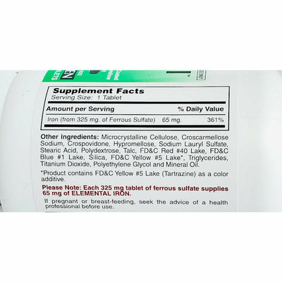 FeroSul 325 mg, 1000 Coated Tablets