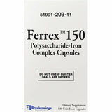 Ferrex 150 Iron Complex, Unit Dose Box 100 Capsules