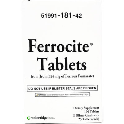 Ferrocite 324 mg (Blister Pack