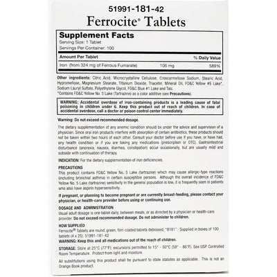 Ferrocite 324 mg (Blister Pack)