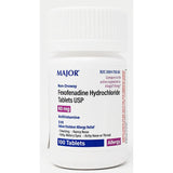 Fexofenadine 60 mg 100 Tablets by Major