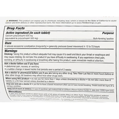 Fiber-Lax 500 Tablets by Rugby