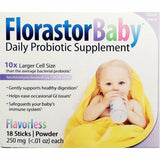 Florastor Baby Daily Probiotic Supplement, 250 mg (Immune Support) 18 Powder Sticks