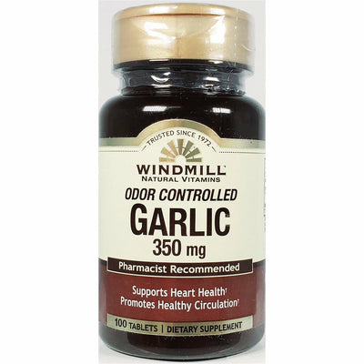 Garlic (Odor Controlled) 350 mg 100 Tablets
