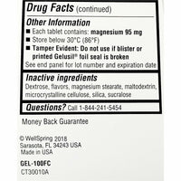 Gelusil Antacid / Anti-Gas (Cool Mint Flavor), 100 Chewable Tablets - Image 3
