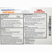Hydrocortisone Ointment 1% by Globe (1 or 3 Pack) - Image 3