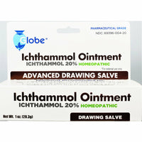 Ichthammol Ointment Drawing Salve, 1 oz by Globe - Image 1