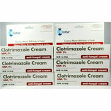 Globe Clotrimazole Cream USP 1%,  1 oz each (6 pack)
