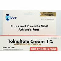 Tolnaftate Cream 1% (Antifungal) 1 oz by Globe - Image 1