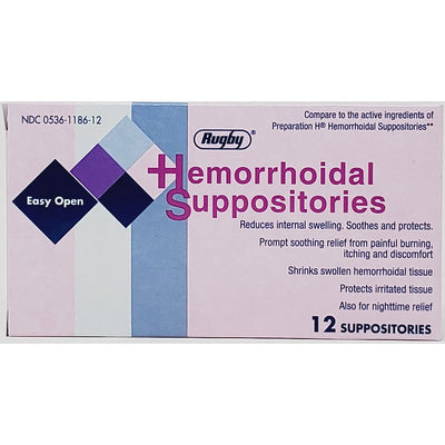 Hemorrhoidal Suppositories 