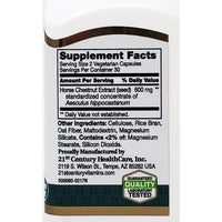 Horse Chestnut Extract 60 Capsules by 21st Century - Image 2