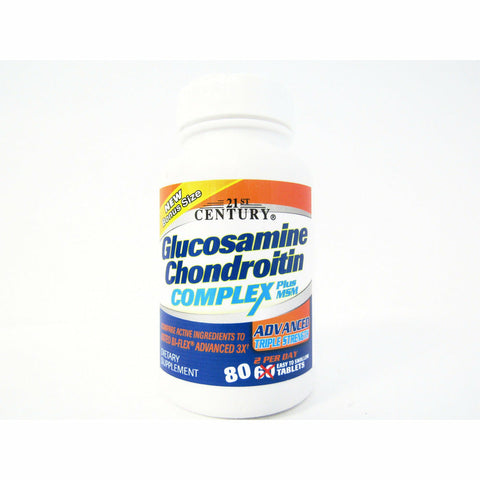 21st Century Glucosamine Chondroitin Complex Plus MSM (Compare To Osteo Bi-Flex) 