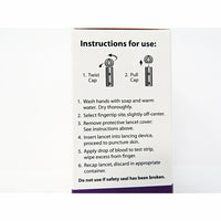 Lancets 30 Gauge, 100 Count by Sure Comfort - Image 3
