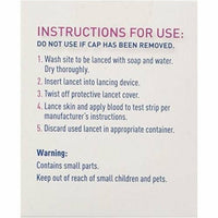 TRUE plus Sterile Lancets 30 Gauge, 100 Count - Image 2