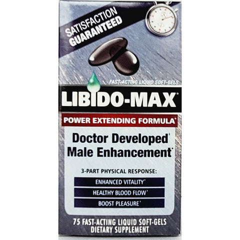 Libido-Max (Male Enhancement) 75 Liquid Soft-Gels by Applied Nutrition