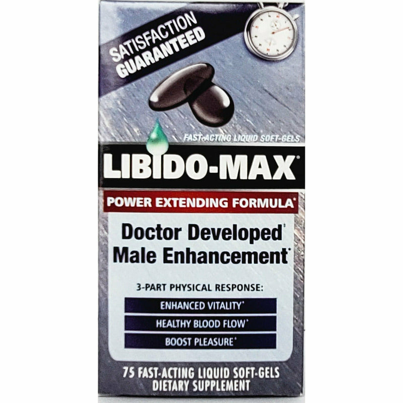 Libido-Max, 75 Liquid Soft-Gels by Applied Nutrition - Main product image