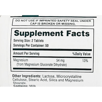 MAG-G (Magnesium Gluconate) 500 mg 100 Tablets by Cypress