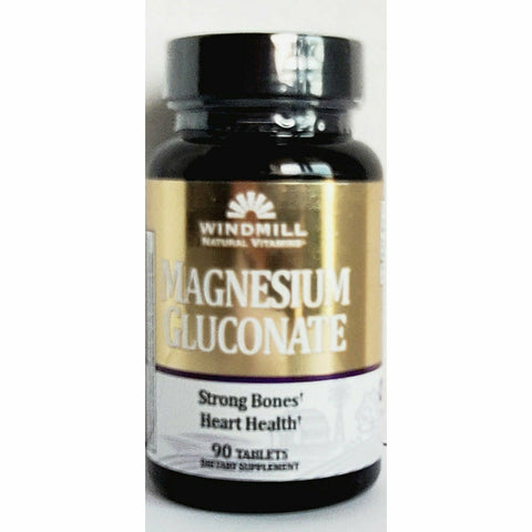 Magnesium Gluconate 27 mg 90 Tablets by Windmill