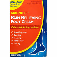 MagniLife Pain Relieving Foot Cream, 4 oz - Image 1