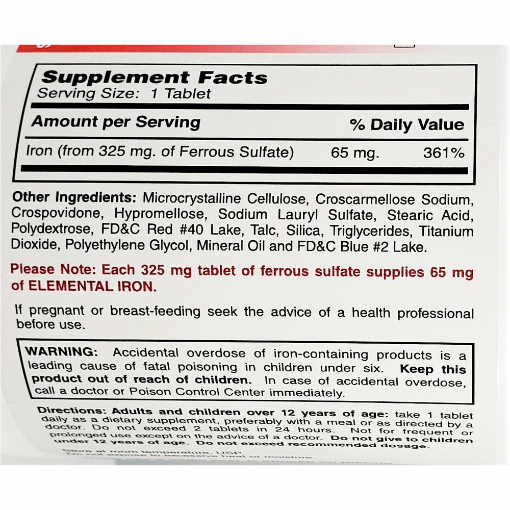 FeroSul | Ferrous Sulfate | Iron Supplement – Hargraves Online Healthcare