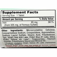 FeroSul 65 mg 100 Green Tablets (1 or 3 Pack) by Major - Image 2