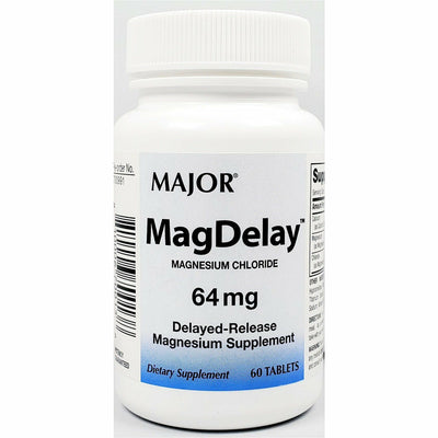 MagDelay 64 mg (Delayed-Release) 60 Tablets by Major
