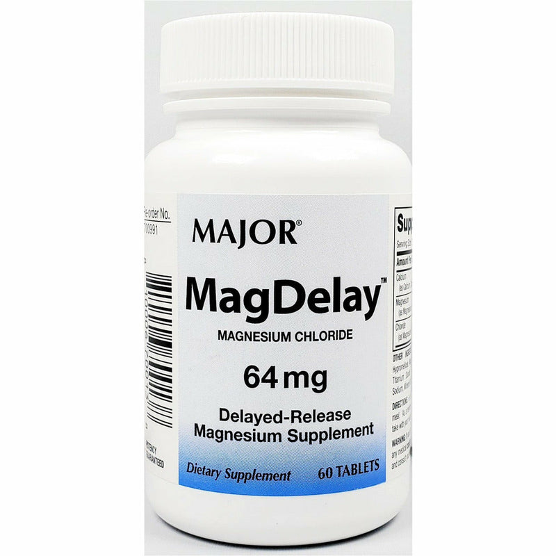 MagDelay 64 mg (Delayed-Release) 60 Tablets by Major - Main product image