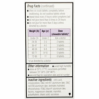 Children's Acetaminophen 80 mg 30 Chew Tabs (1 or 3 Pack) by Major - Image 4