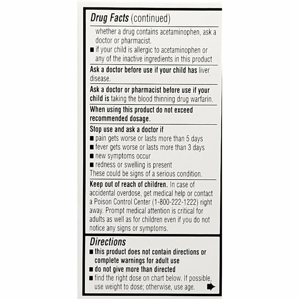 Children's Mapap Acetaminophen 30 Chewable Tablets Hargraves