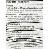 Mintox Plus Tabs, by Major 100 Tablets (Lemon Mint Flavor)