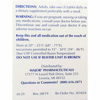 Vitamin C-500 mg Unit Dose, 100 Tablets by Major - Image 3