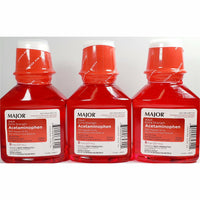 Acetaminophen Liquid 500 mg  8 fl oz Each (1 or 3 Pack) by Major - Image 2