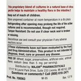 Acidophilus With Pectin, 100 Capsules by Major
