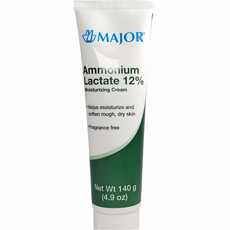 Ammonium Lactate Cream 12%, (Fragrance Free) 4.9 oz Tube by Major - Main product image
