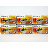 Major Chewable Aspirin, 81 mg 36 Tablets Each (6  Pack) 