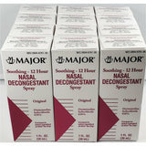 Major Nasal Decongestant Spray, 1 fl oz Each (12 Pack)