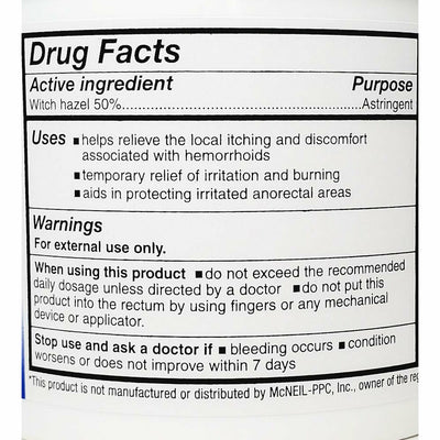 Medi-Pads with Witch Hazel 100 Pads Each (4 Pack)