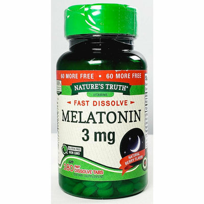 Melatonin 3 mg (Sleep Aid)