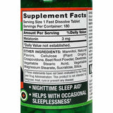 Melatonin 3 mg 180 Fast Dissolve Tablets by Natures Truth