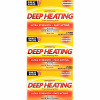 Mentholatum Deep Heating Pain Relieving Rub, 2 Tubes Each (1 or 3 Pack) - Image 3