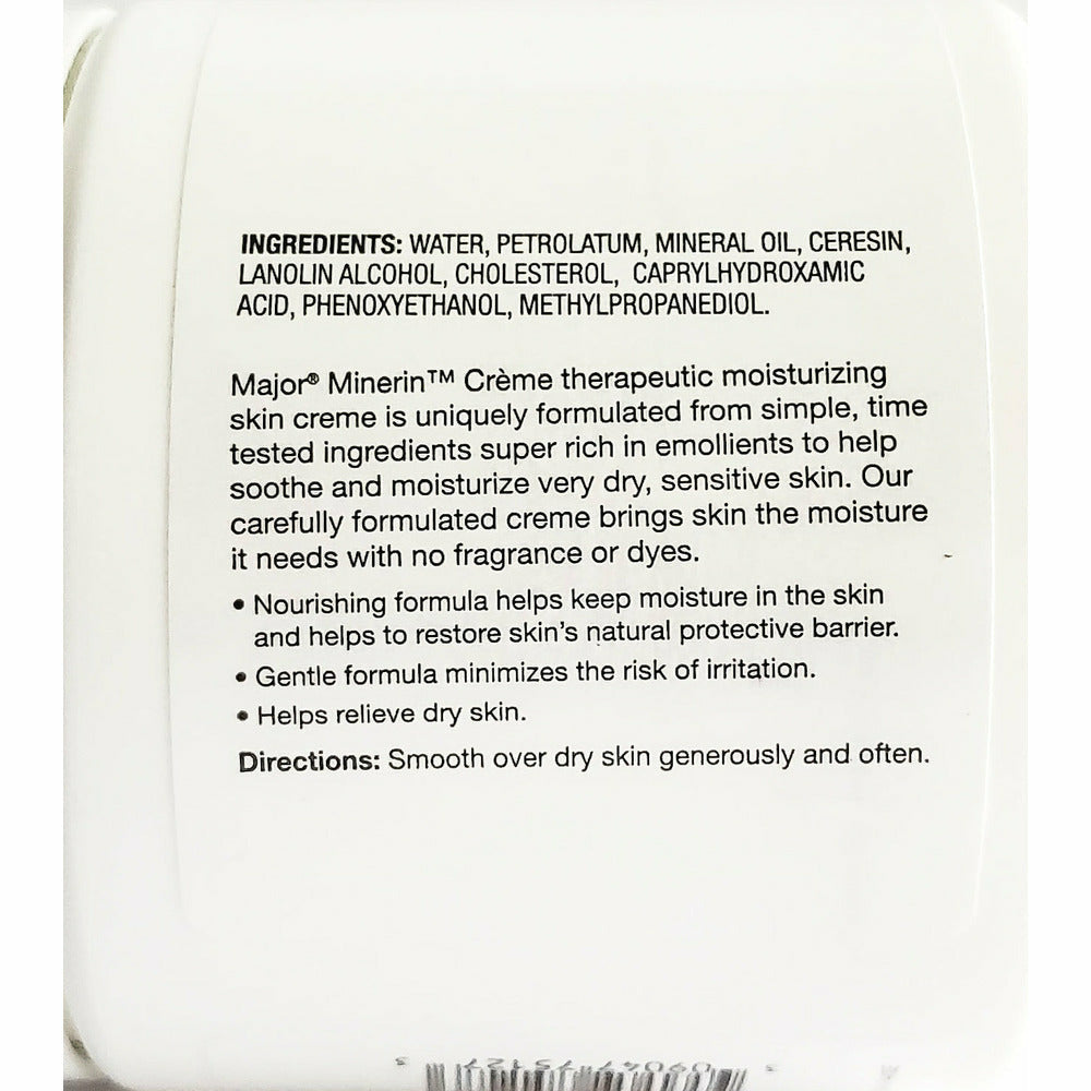 Minerin Creme For Dry, Sensitive Skin Hargraves Online Healthcare