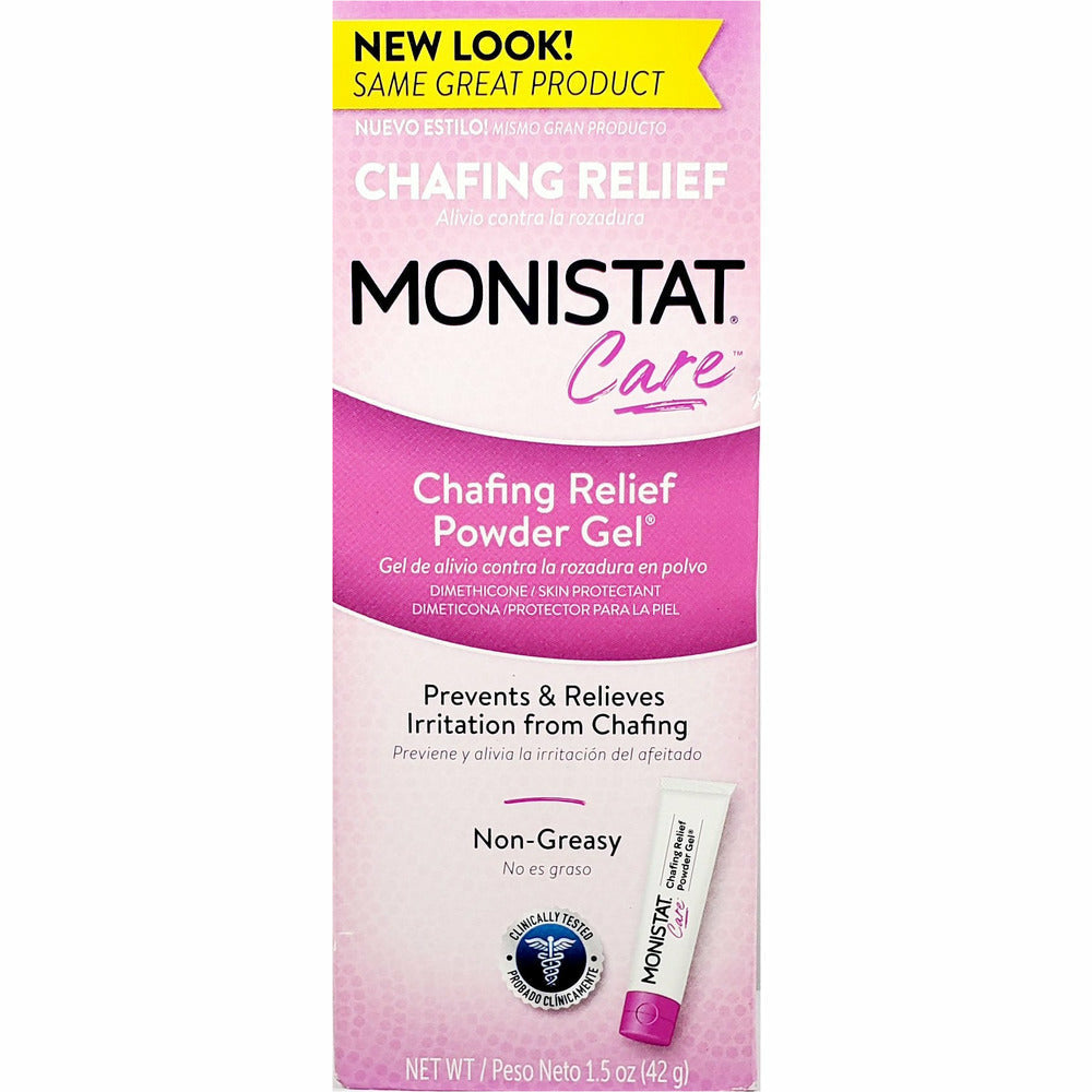 Monistat Chafing Relief Powder Gel, 1.5 oz - Hargraves Online Healthcare