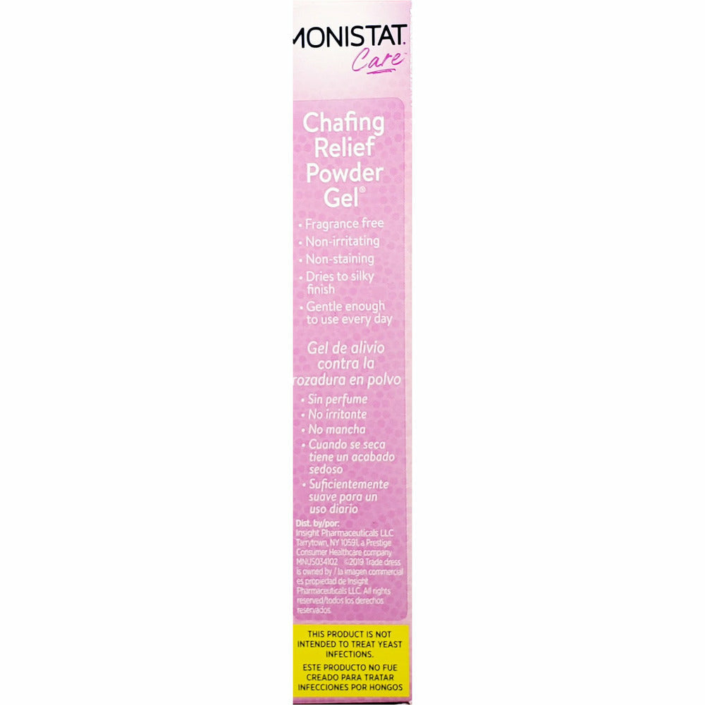 Monistat Chafing Relief Powder Gel, 1.5 oz Hargraves Online Healthcare