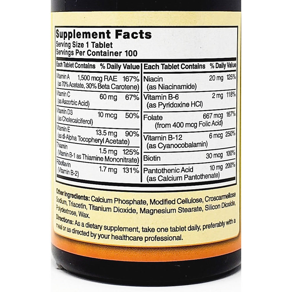 Multivitamin No Minerals Nature's Blend Hargraves Online Healthcare