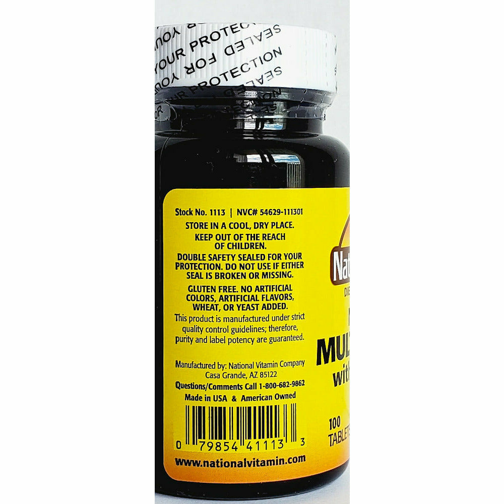 Multivitamin No Iron with Minerals Nature's Blend Hargraves Online