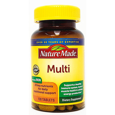 Multi with Iron 130 Tablets by Nature Made