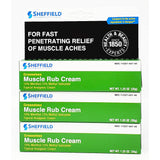 Muscle Rub Cream 1.25 oz each by Sheffield (3 Pack)