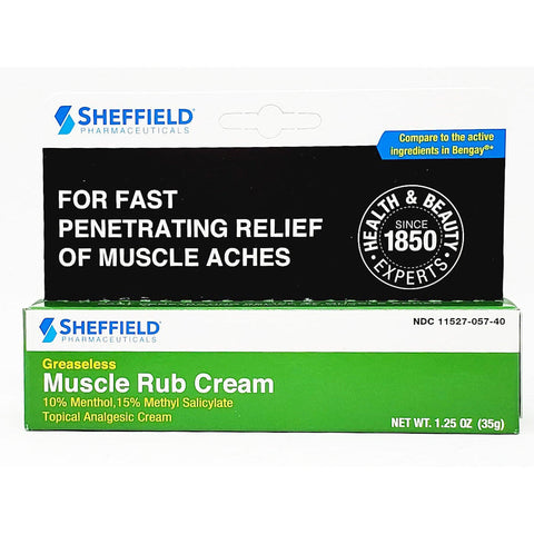 Muscle Rub Cream 1.25 oz by Sheffield