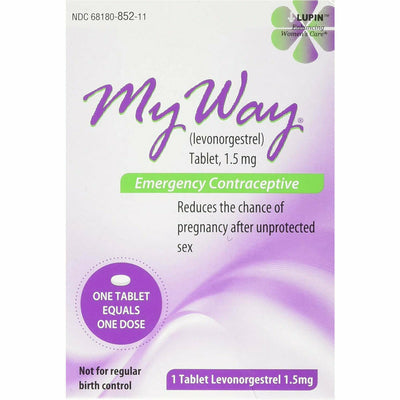 My Way (Levonorgestrel) 1.5 mg, 1 Dose by Lupin